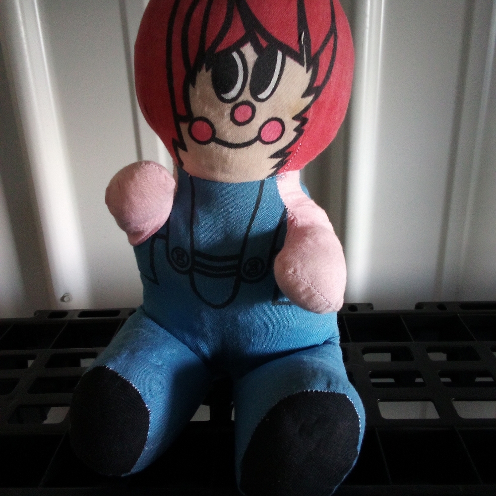 Vintage raggedy Ann bean bag doll